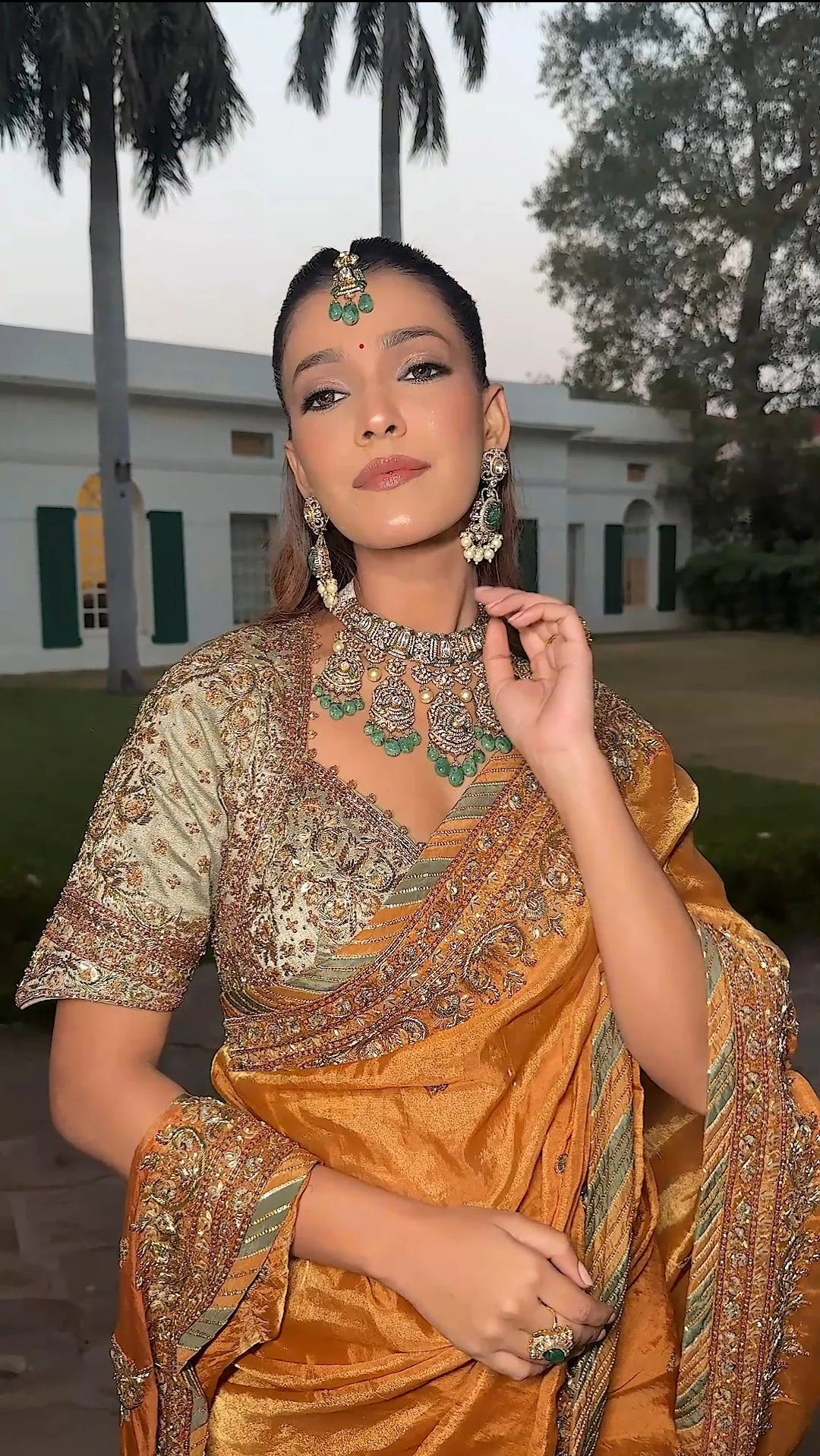 Amber Royalty Saree (25034 D-56) - Image 4