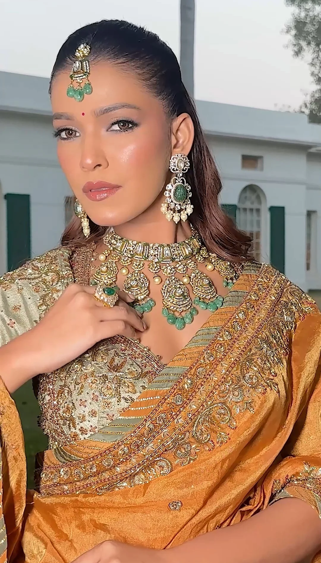 Amber Royalty Saree (25034 D-56) - Image 7