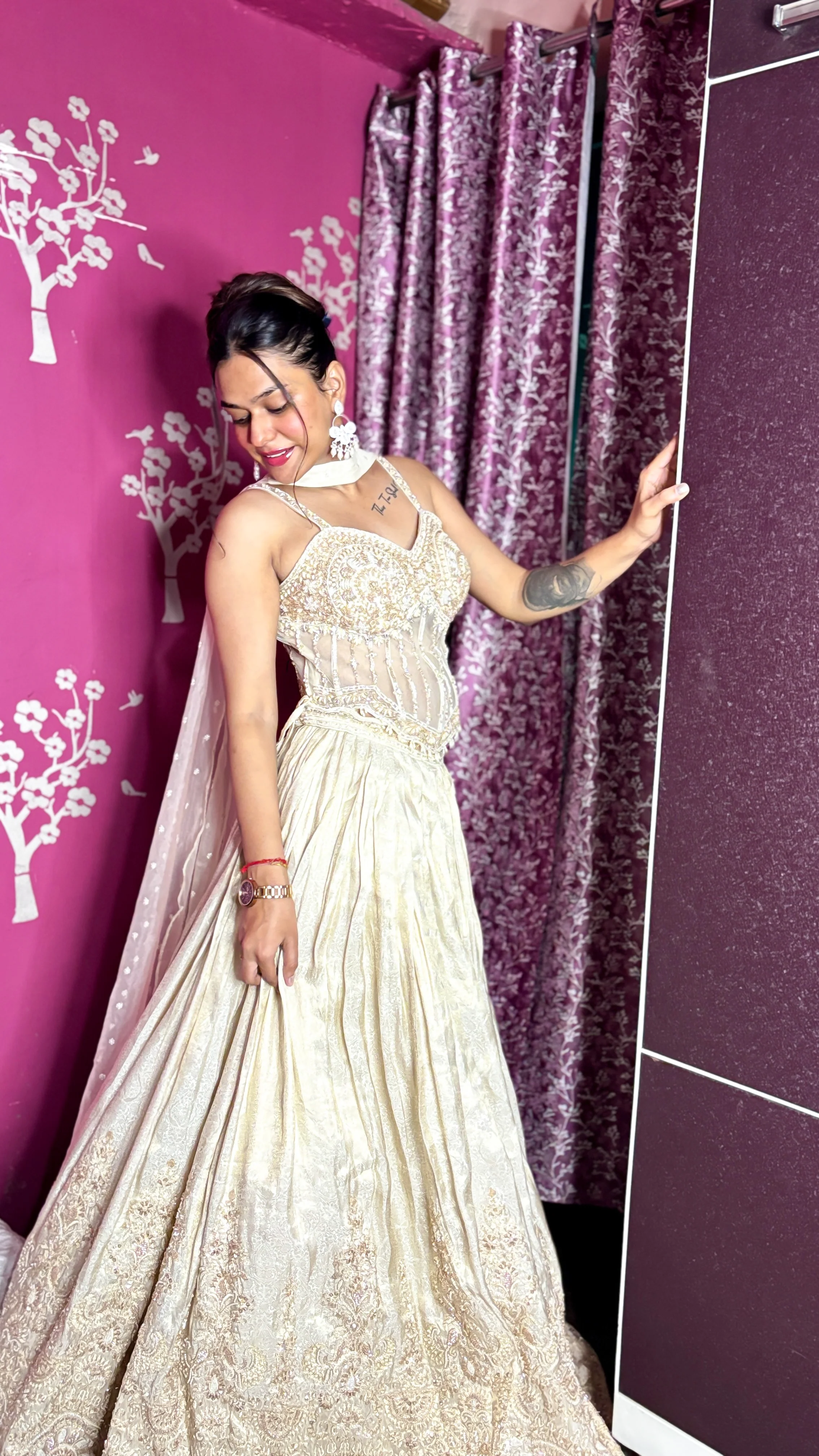 Golden Hour Corset Lehenga (8264 M-62) - Image 4