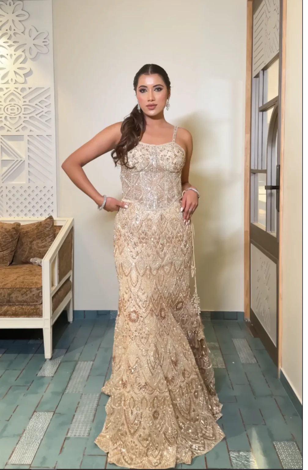 Glittering Gala Lehenga (8283 M-62) - Image 5