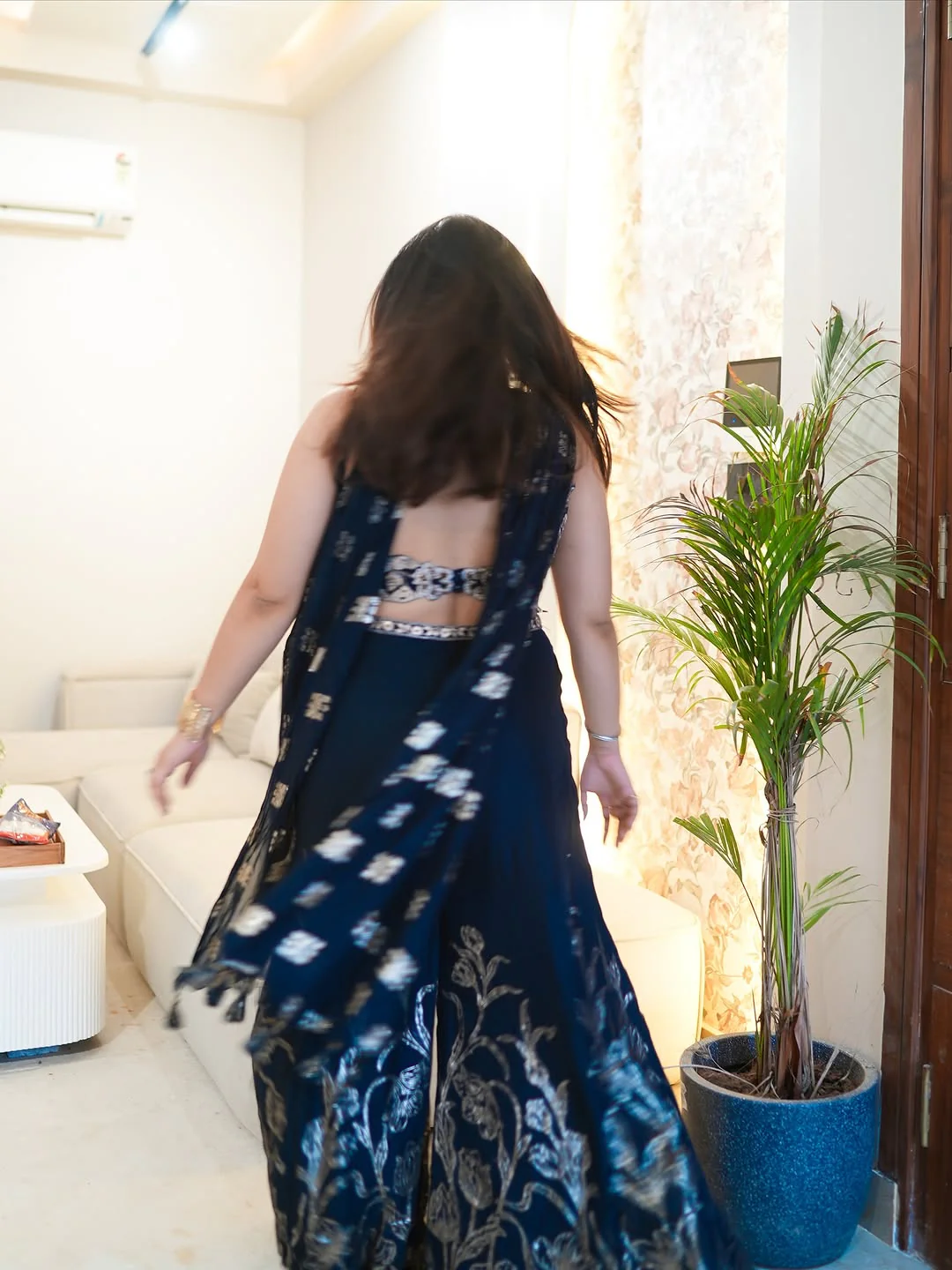 Starlit Indigo Co-ord Set (PARI M-24) - Image 3