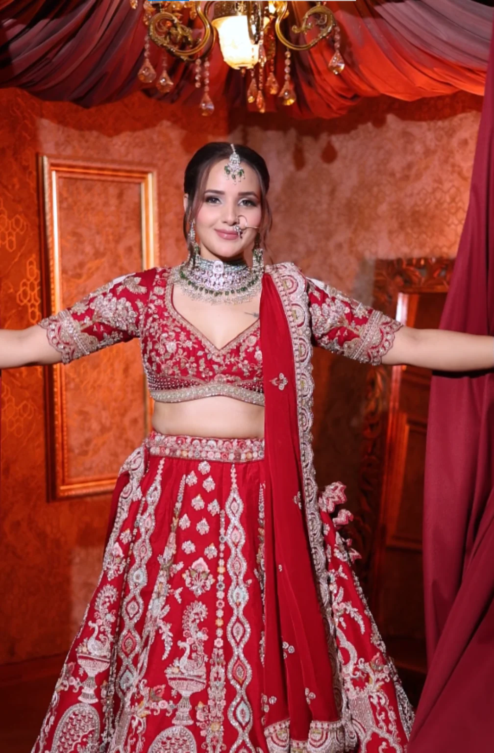 Sultana Heritage Bridal Lehenga (GH-530 B-85) - Image 3