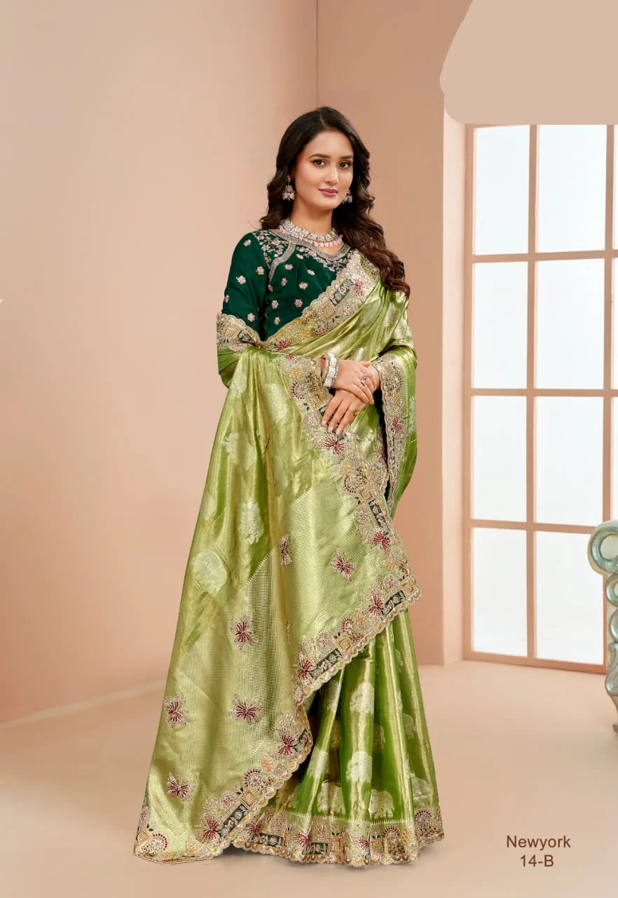 Imperial Elephant Silk Heritage Saree - Image 3