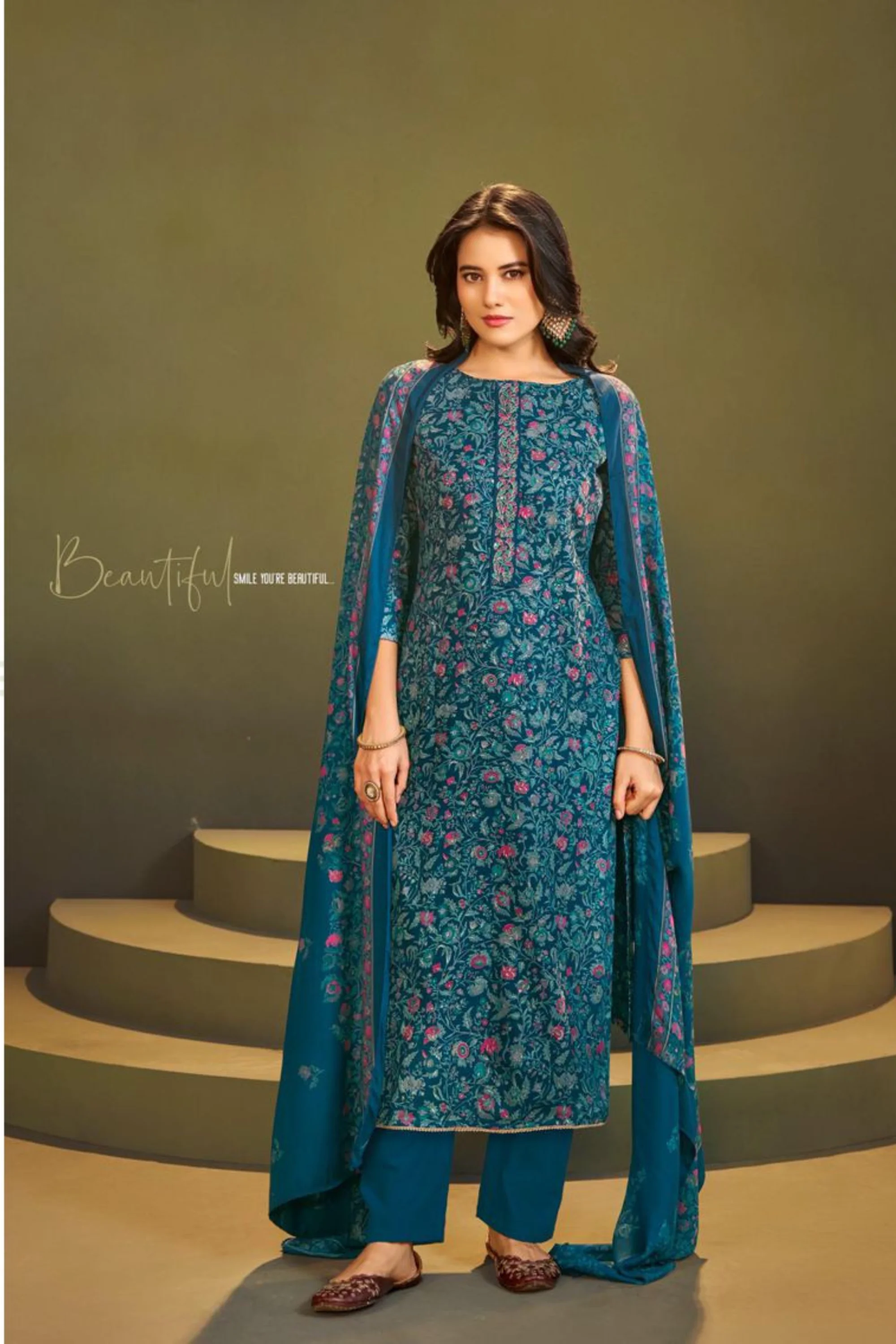 Sunrise Safar Winter Viscose Pashmina Salwar Suits - Image 16