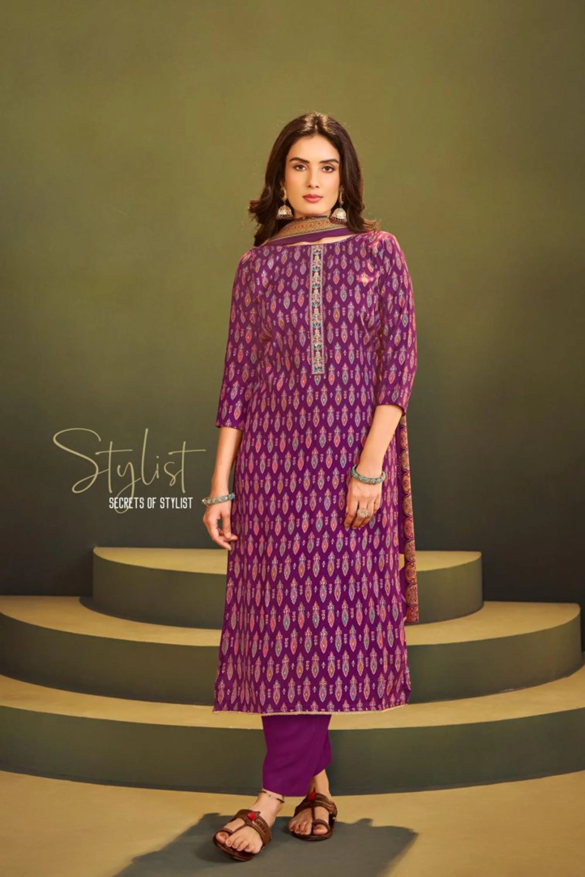 Sunrise Safar Winter Viscose Pashmina Salwar Suits - Image 8